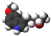 Melatonin. Image from Wikipedia.
